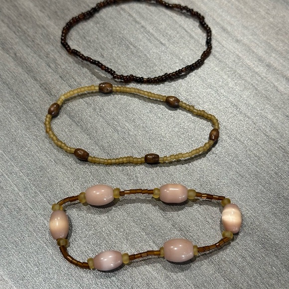 Set of 3 Bracelets -Perfect Fall Colors - Picture 2 of 4